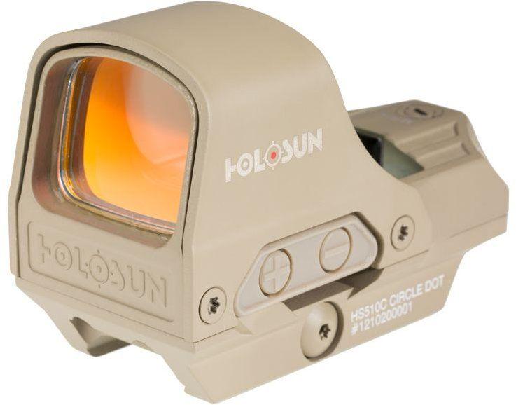 Holosun Circle Dot/Solar Panel/QD Mount HS510C – Flat Dark Earth -